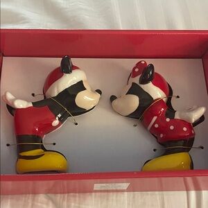 Disney Red and Yellow Mickey and Minnie Holiday Set